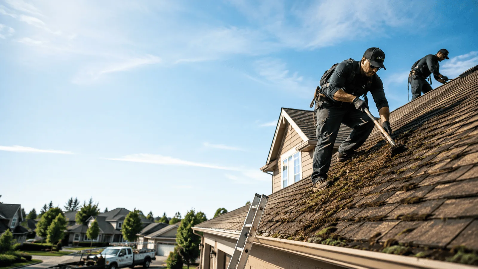 Roof Moss Removal in Woodrow, CO near me